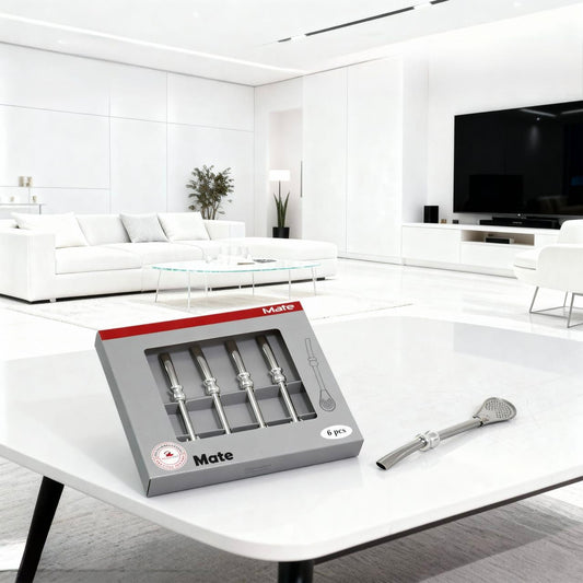 1 Pc Large Stainless Steel Mate Straw