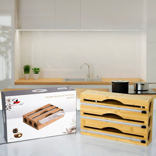 Wooden Aluminium Foil Cutter