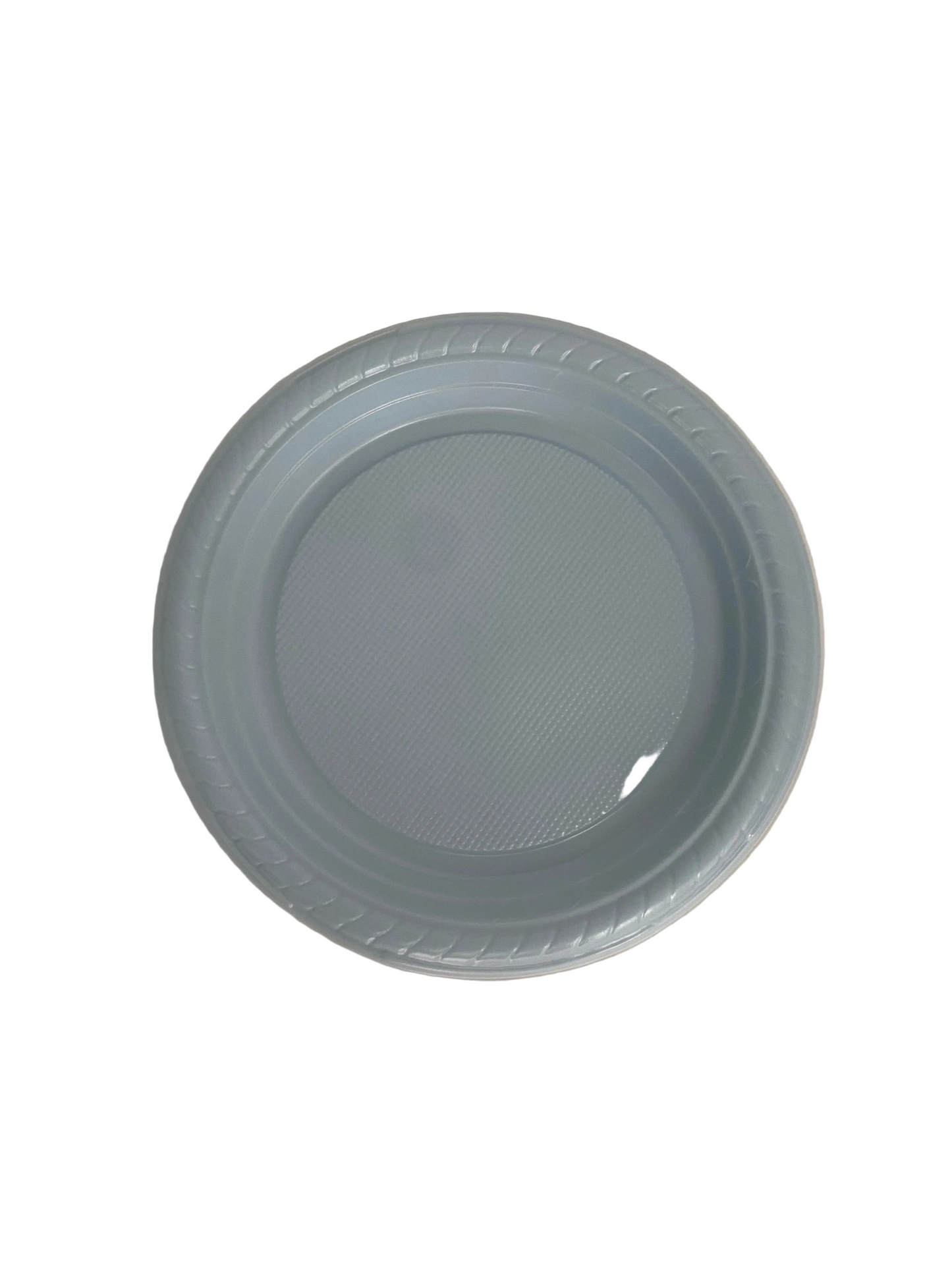 Strong Round Plastic Party Plates (30 Pcs ) - 7 inch