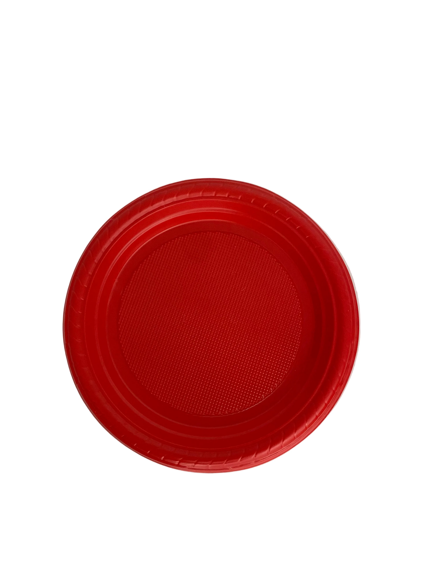 Strong Round Plastic Party Plates (30 Pcs ) - 7 inch
