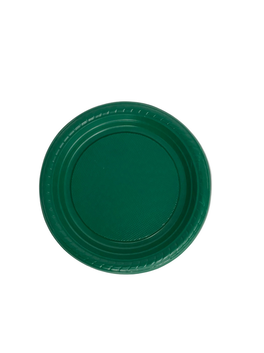 Strong Round Plastic Party Plates (30 Pcs ) - 7 inch