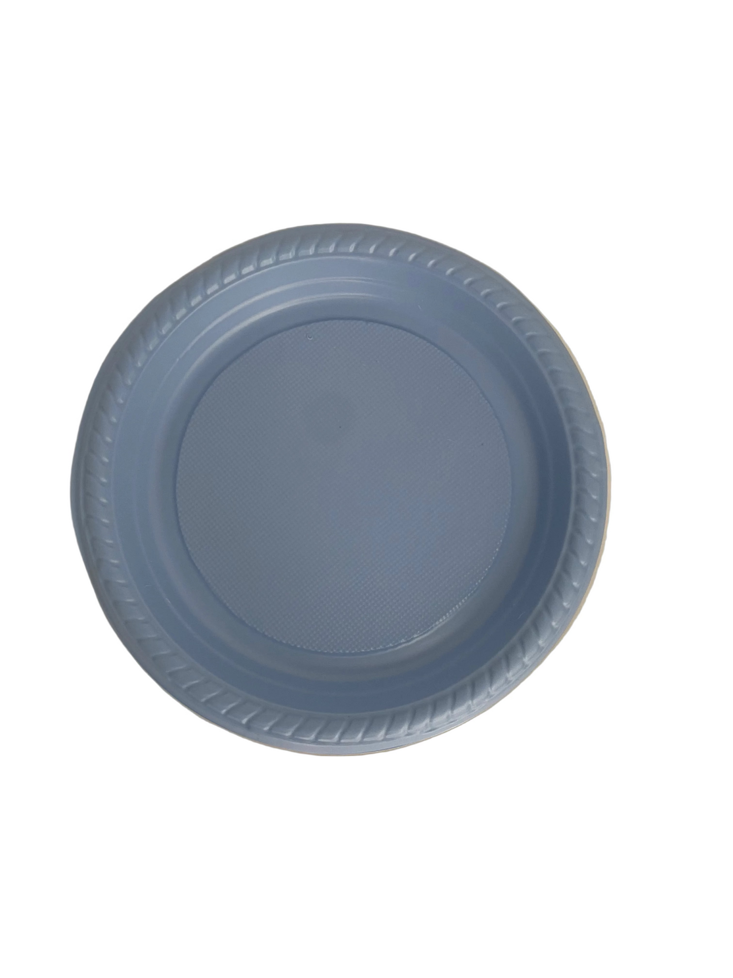Strong Round Plastic Party Plates (30 Pcs ) - 9 inch