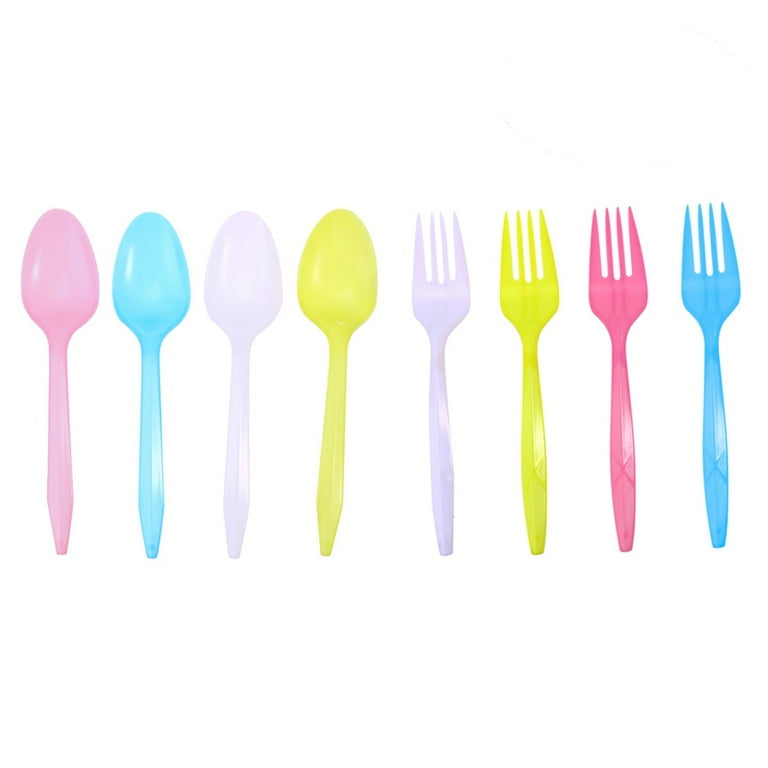 Plastic Cutlery Spoon/ Forks (30 Pcs)