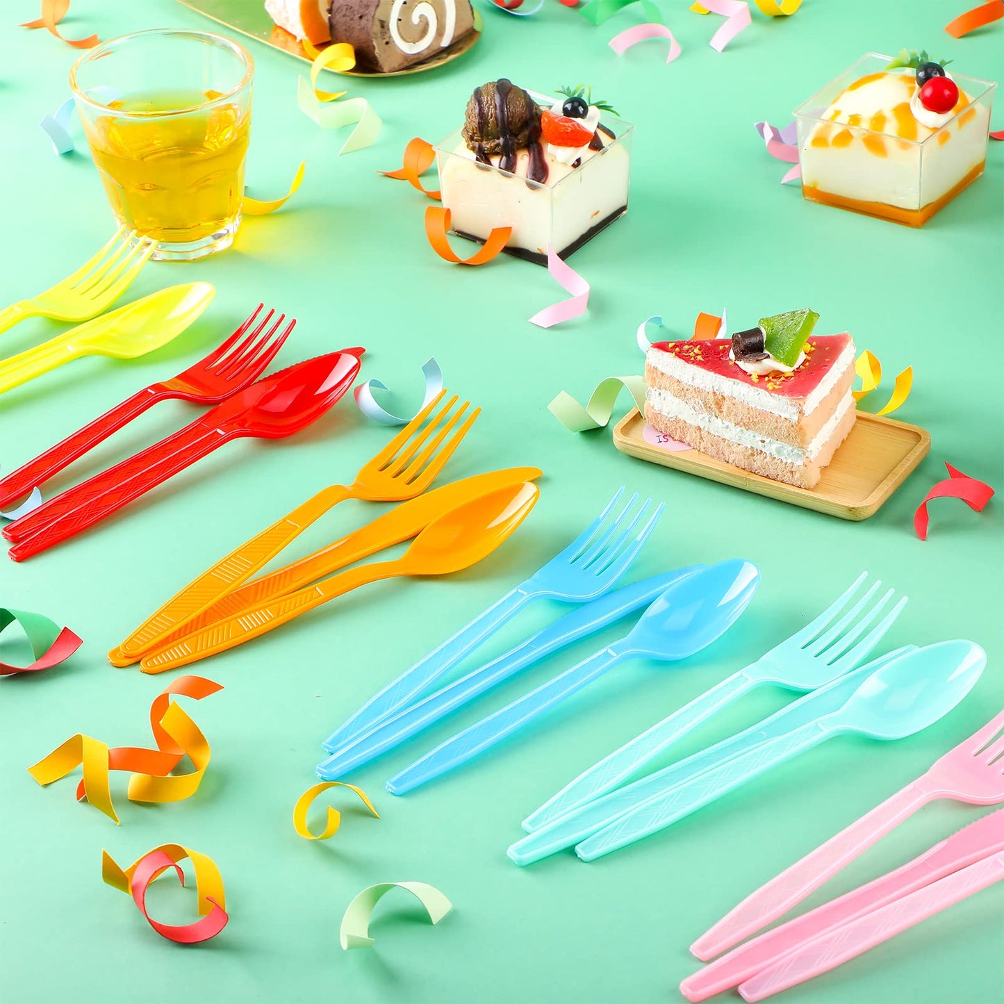 Plastic Cutlery Spoon/ Forks (30 Pcs)
