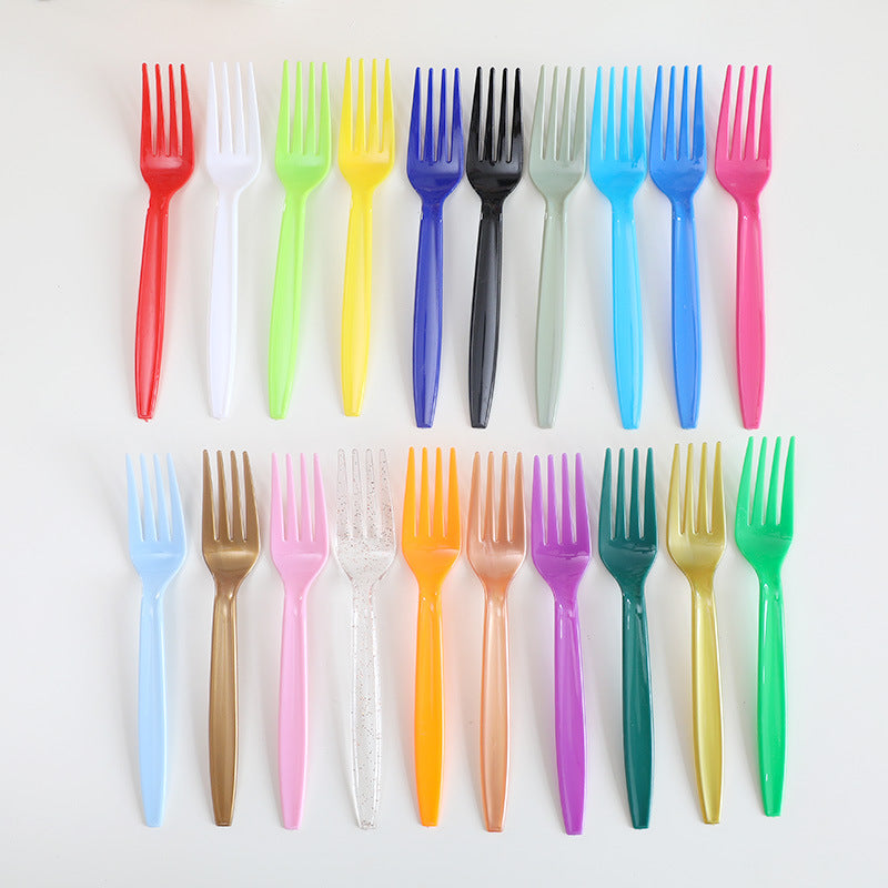 Plastic Cutlery Spoon/ Forks (30 Pcs)