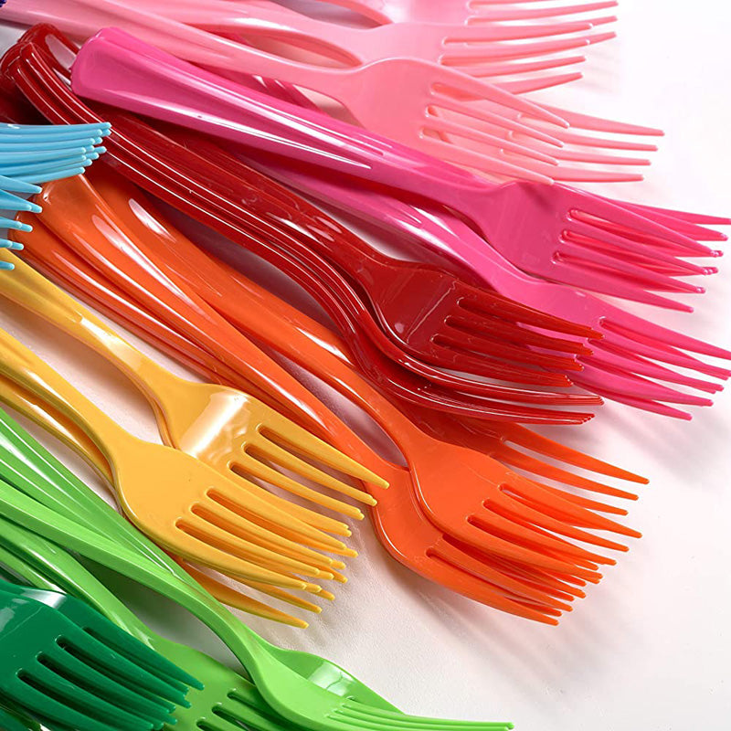 Plastic Cutlery Spoon/ Forks (30 Pcs)