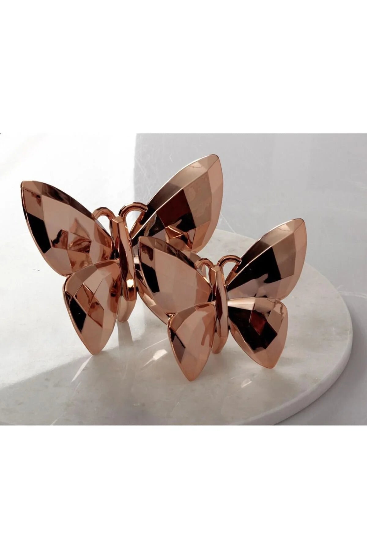 2 Pcs Butterflies Figurines  Set