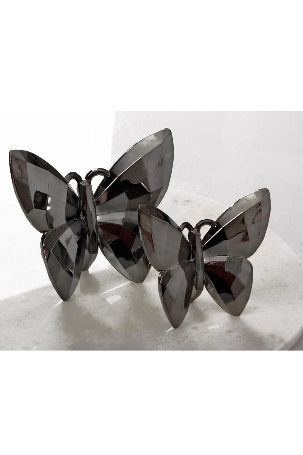 2 Pcs Butterflies Figurines  Set