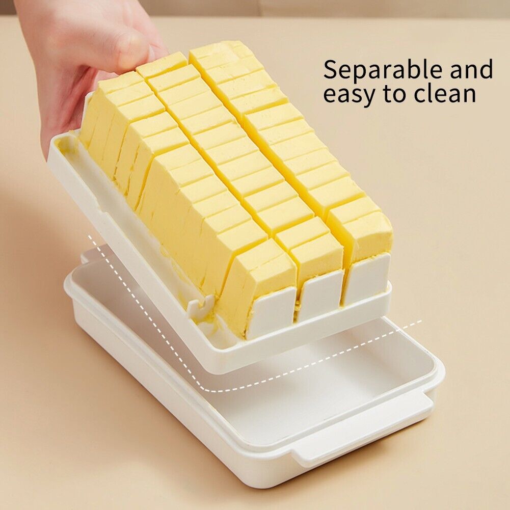 Butter or cheese keeping with cutting plate