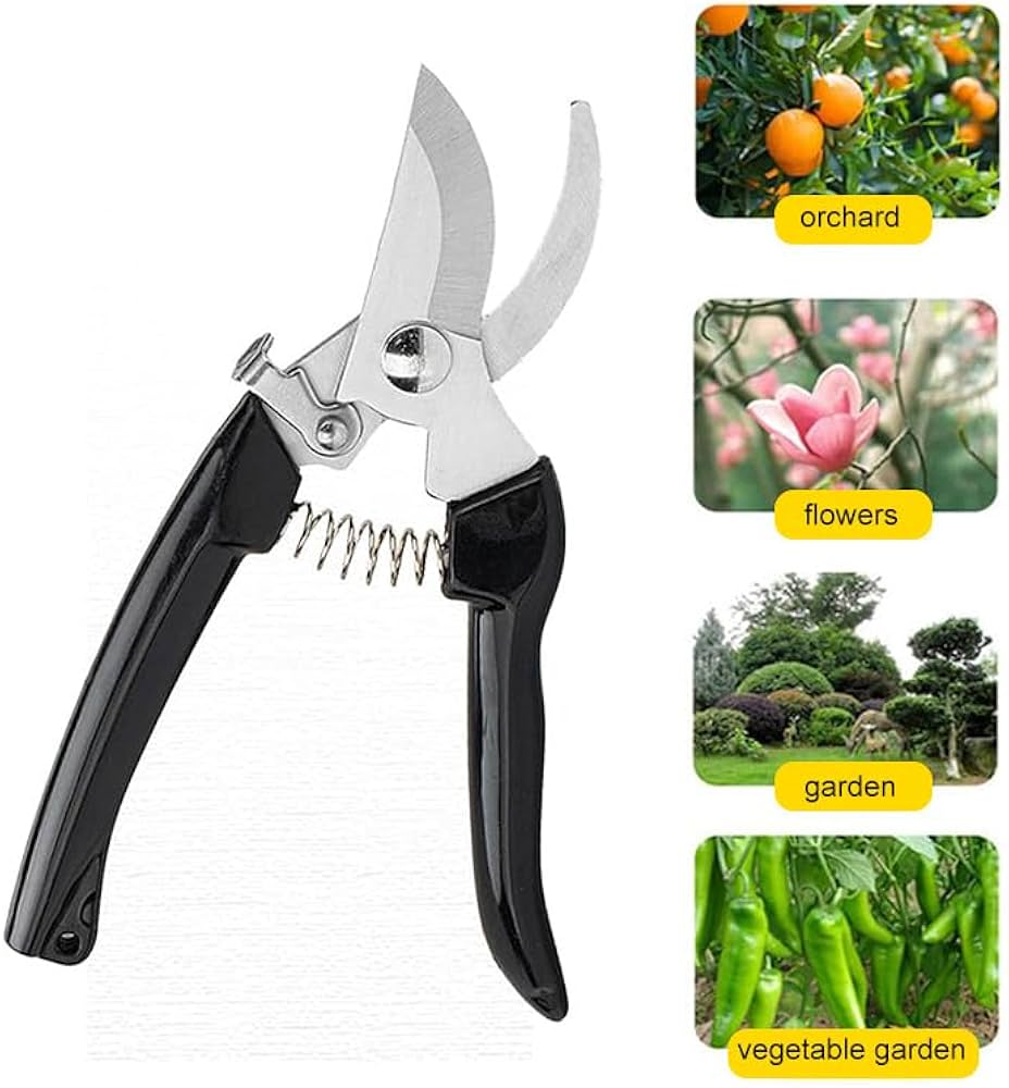 Gardening Scissors With  Safety Lock