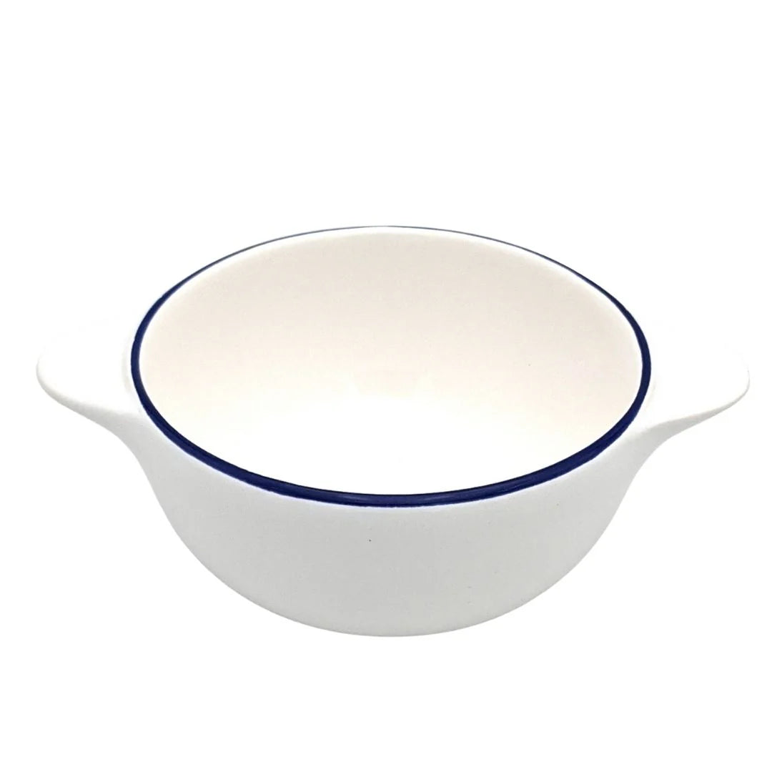 Porcelain Bowl With Two Handles