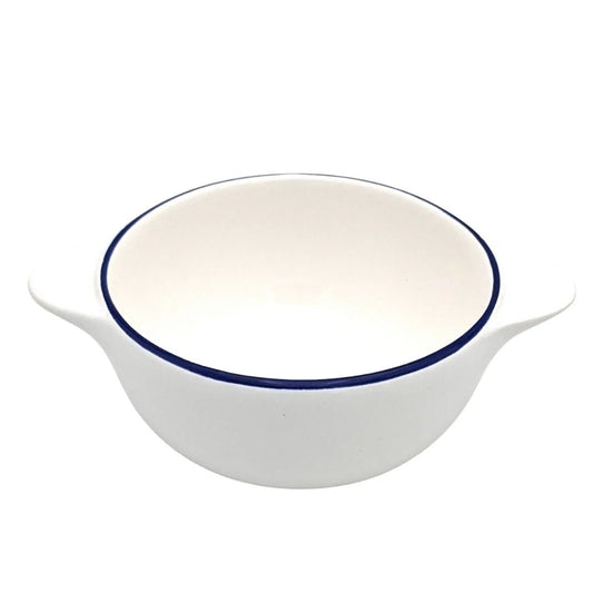 Porcelain Bowl With Two Handles
