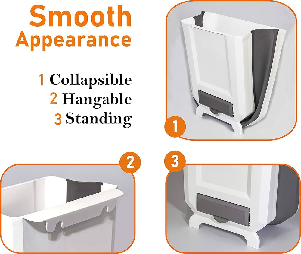 Small Over The Door Wastebasket