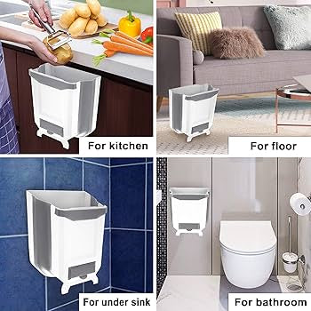 Small Over The Door Wastebasket