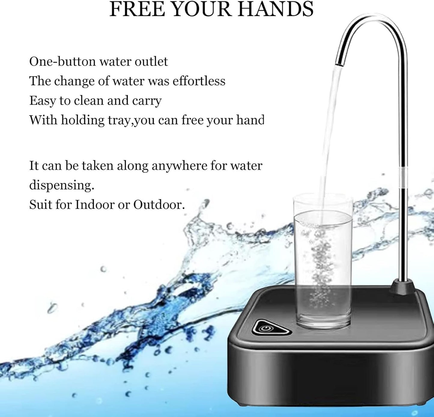 Automatic Rechargeable Water Pump