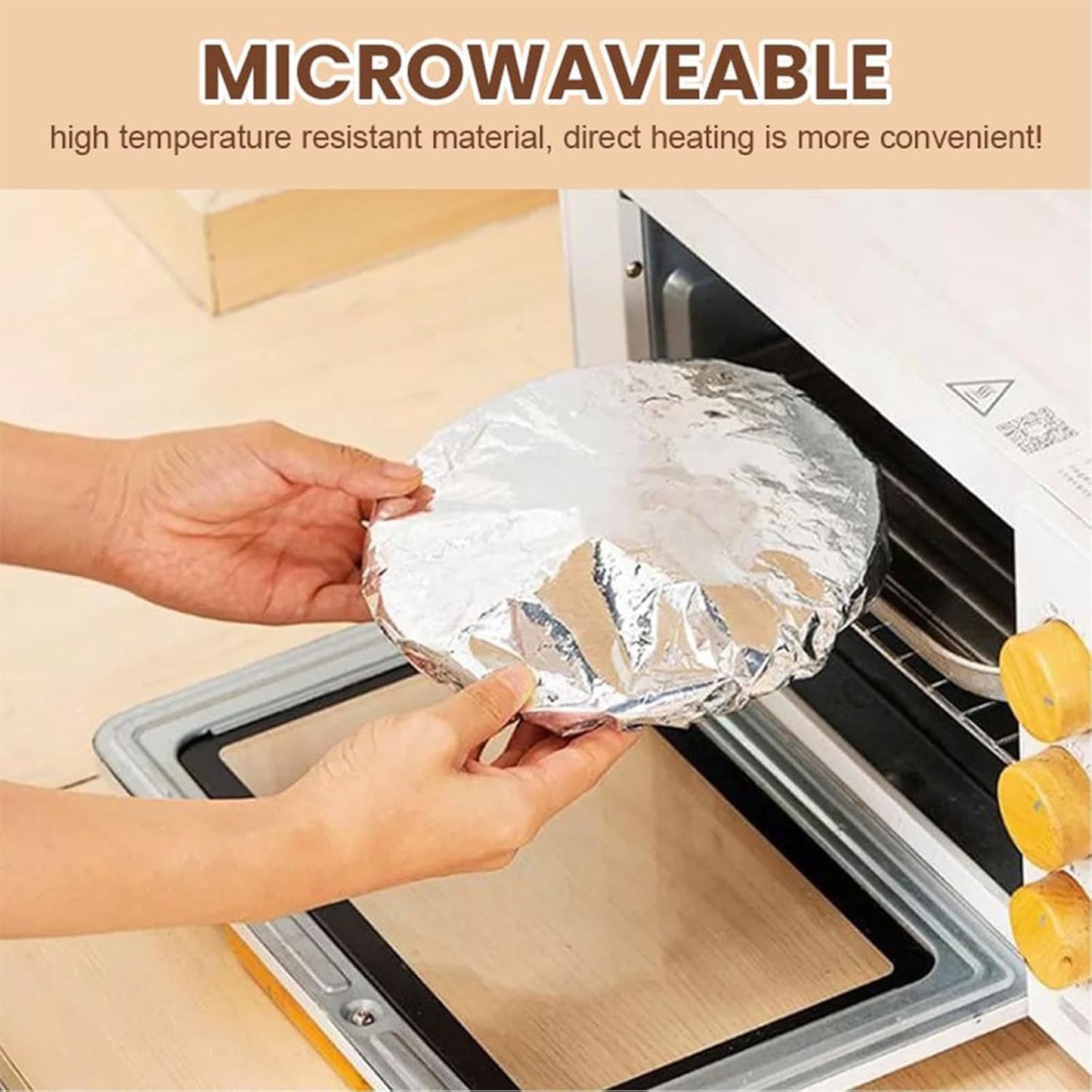 Aluminium Film Thermostat Cover (10 Pcs)