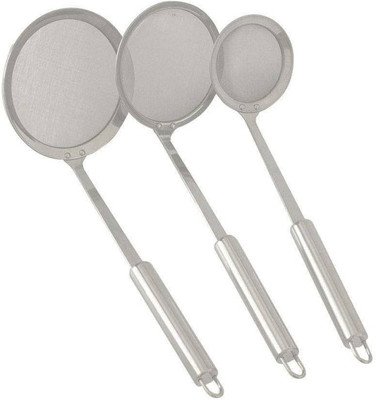 Hot Pot Fat Skimmer Spoon - Stainless Steel Mesh Food Strainer for Oil Filter Skimming Grease &  Foam