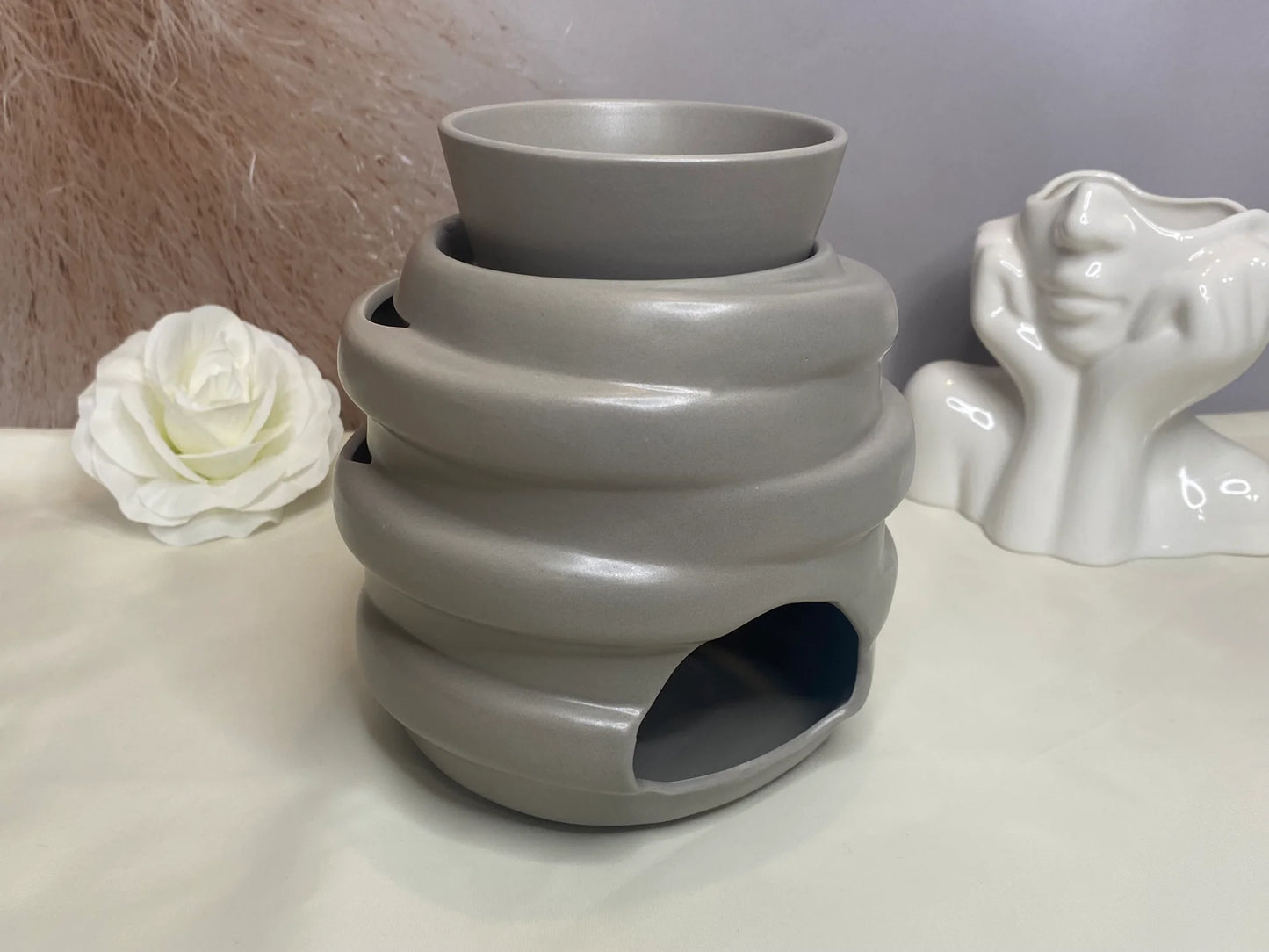 Spiral Designed Ceramic Oil Burner