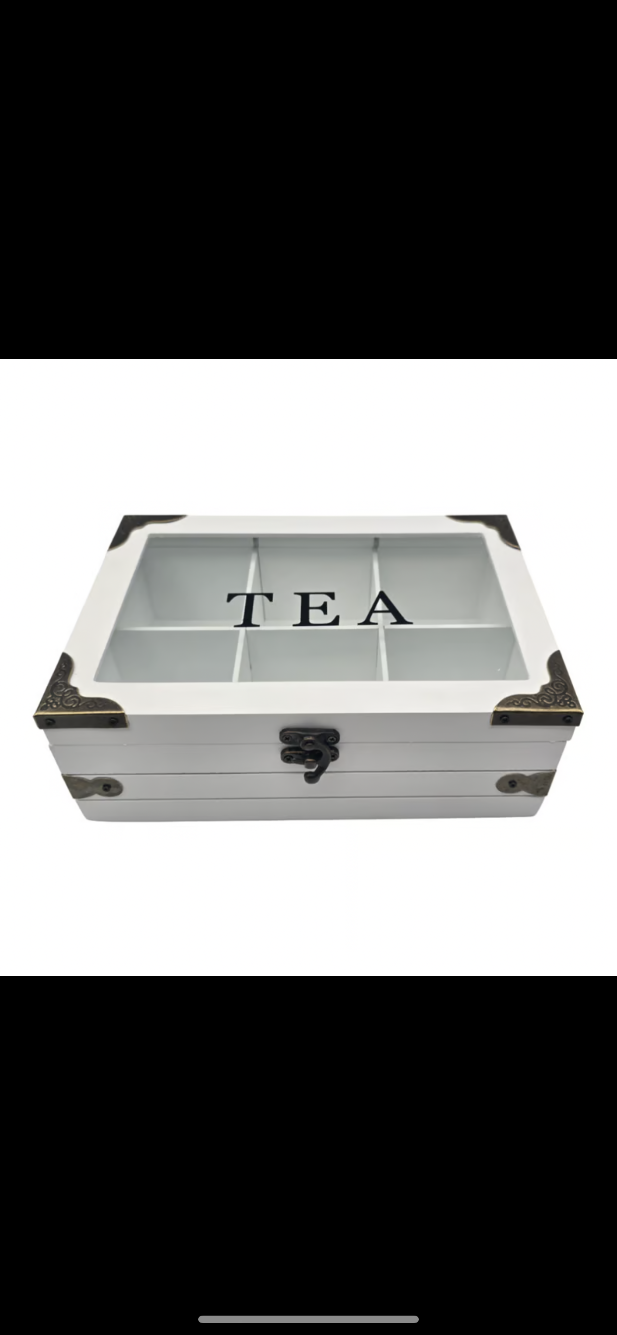 Wooden Tea Box_6 sections