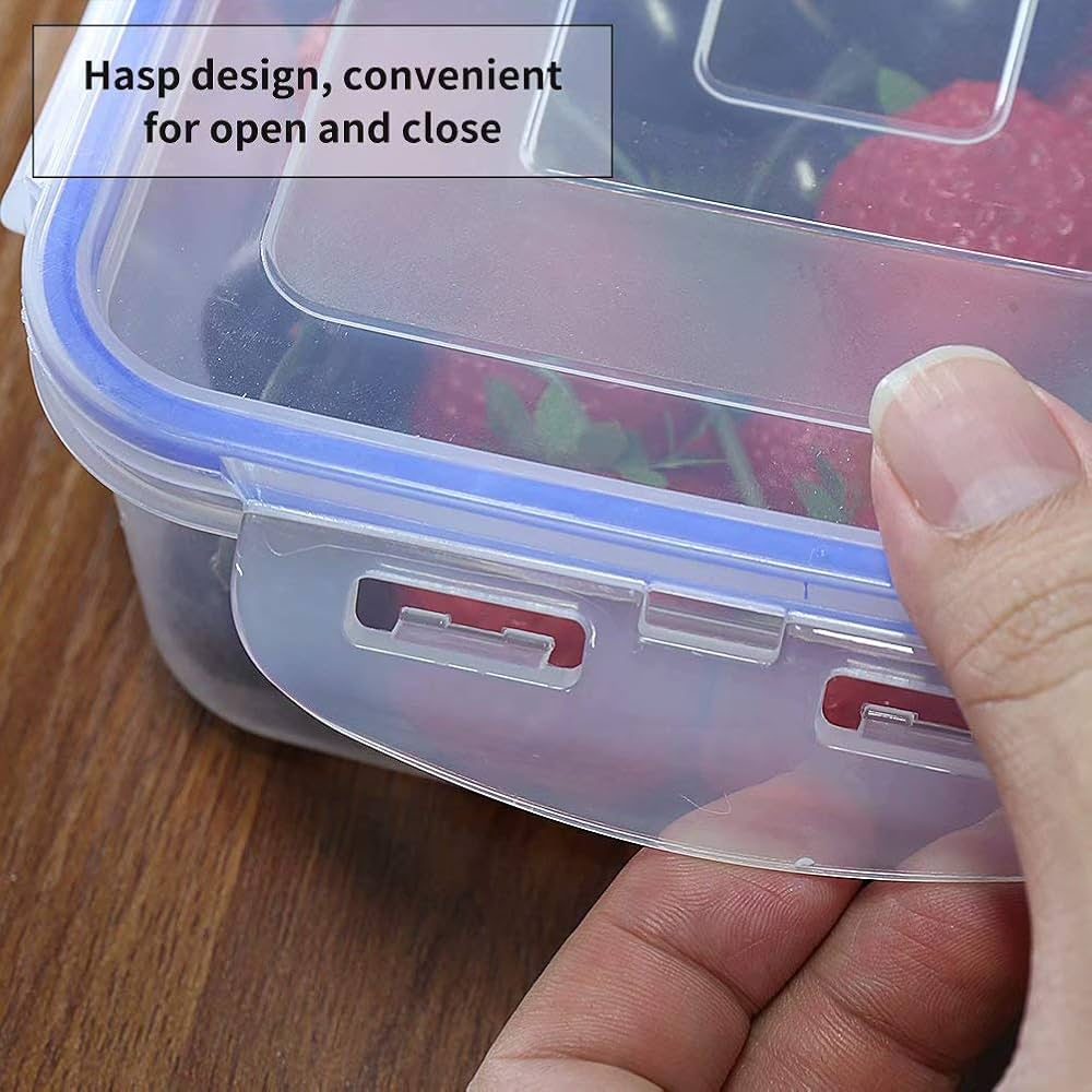 Dunya, Silicone Seal Rectangular Storage Container