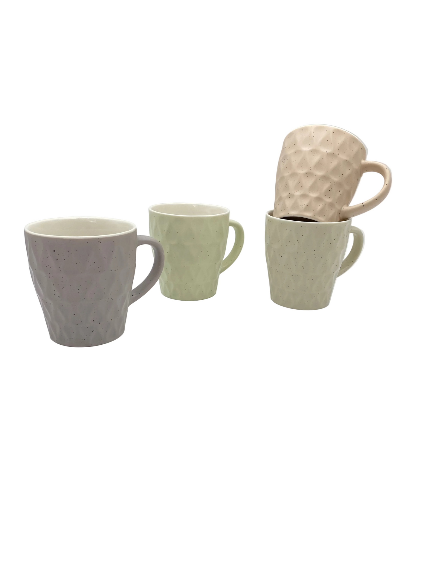 4 Pcs Ceramic Tea Mugs Set