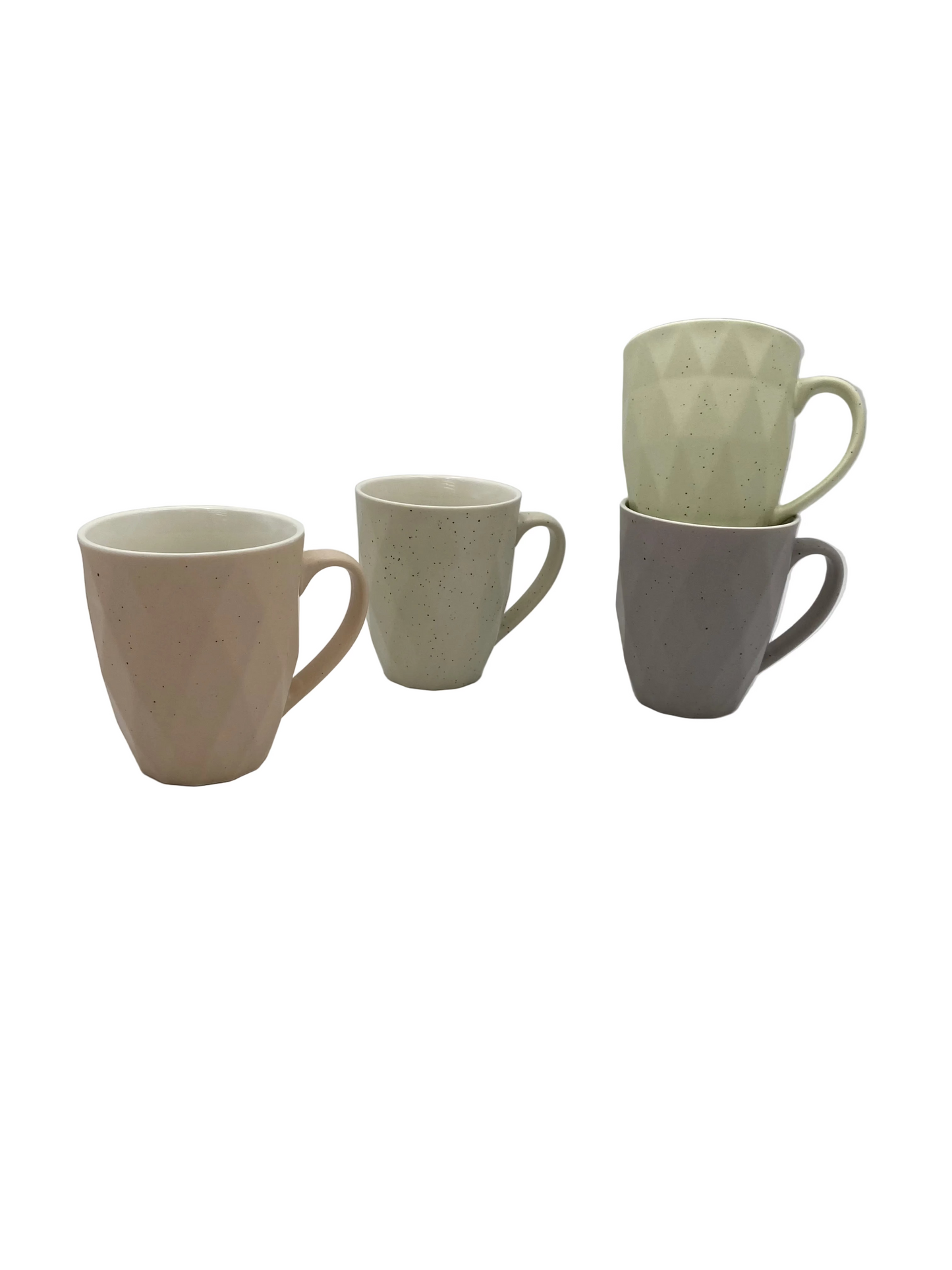 4 Pcs Ceramic Tea Mugs Set