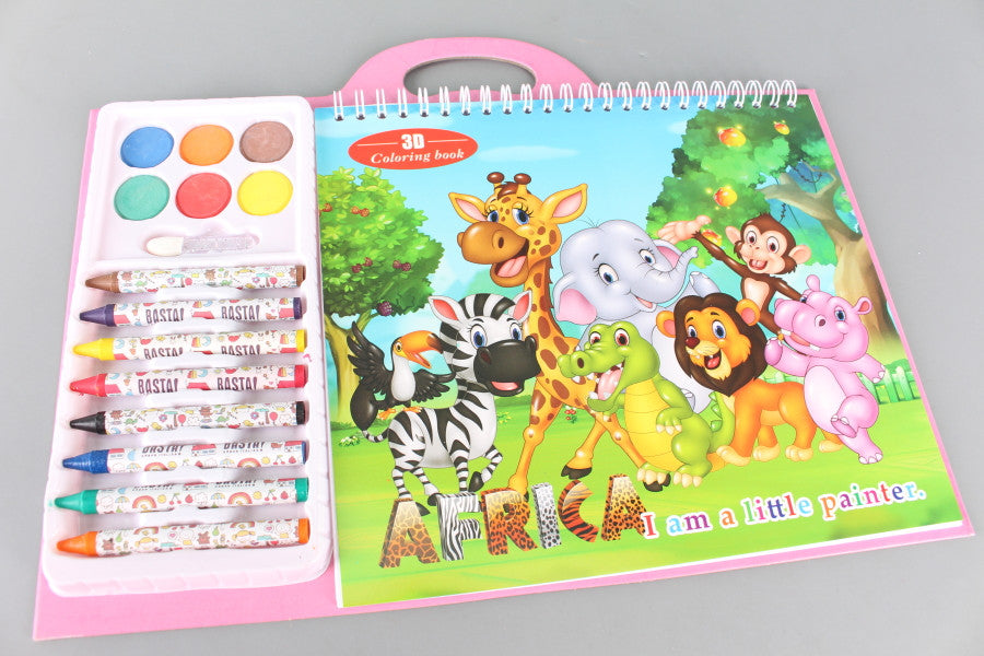 3D Coloring Book