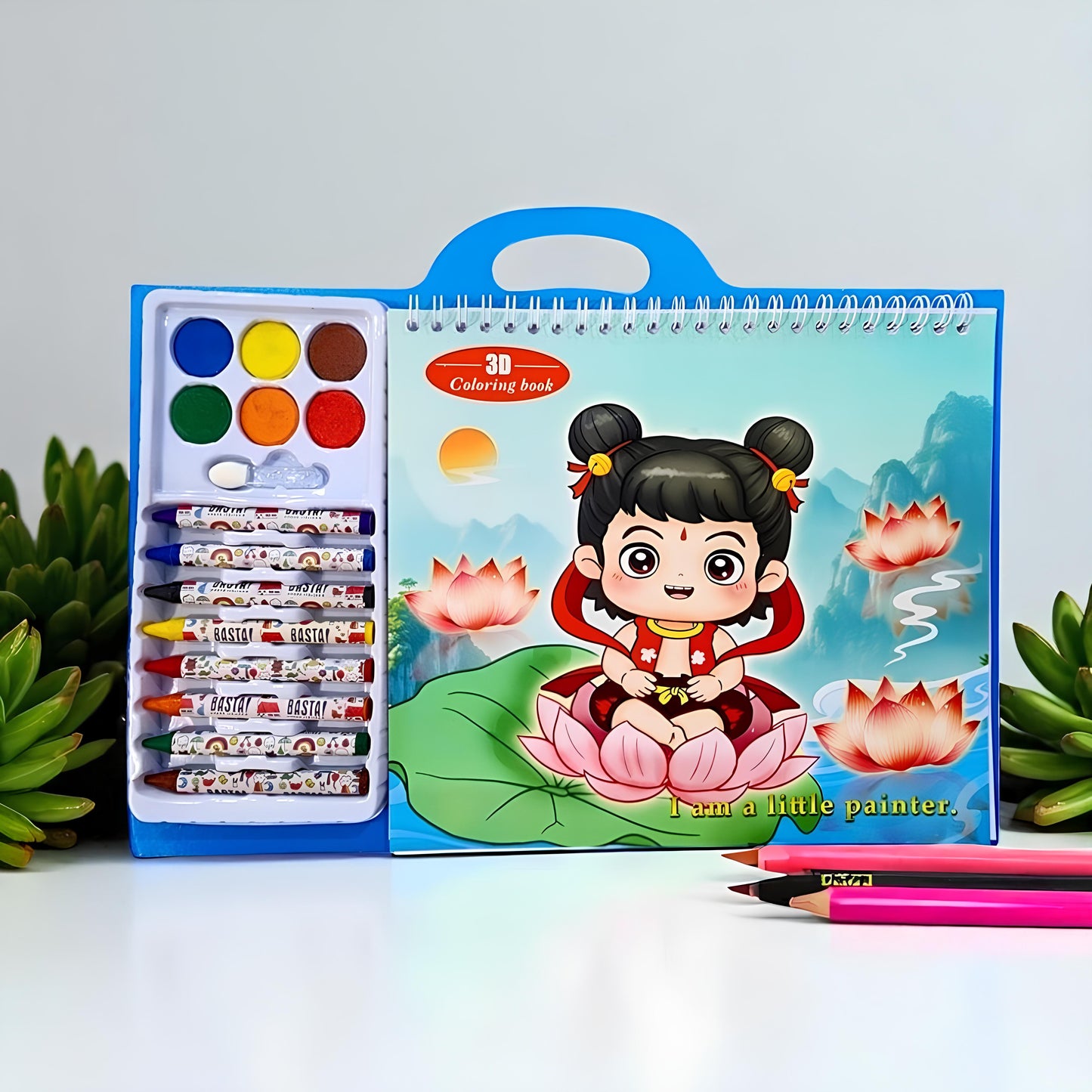 3D Coloring Book