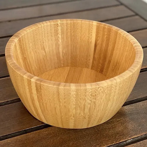 Salad And Fruit  Wooden Bowl  25 cm
