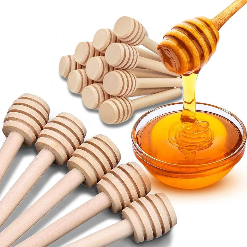 Wooden Honey Dipper
