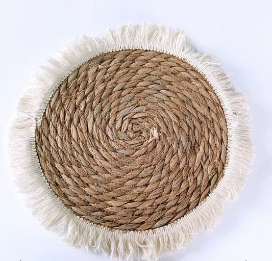 Macrame Straw Coasters