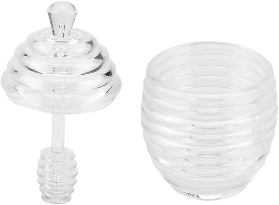 Acrylic Honey Jar & Spoon