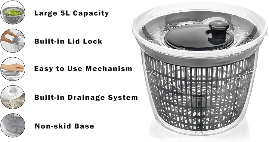 Bager , 5 L Salad Spinner