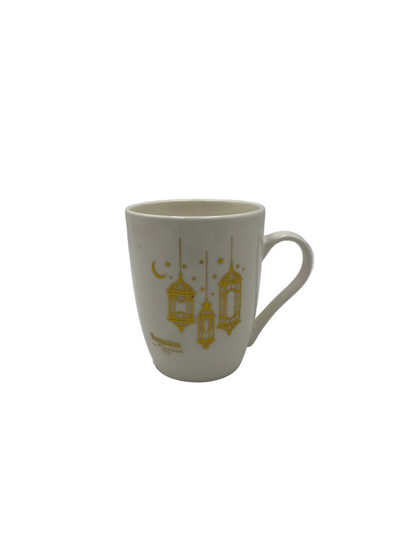 White & Gold Ramadan  Porcelain Mug