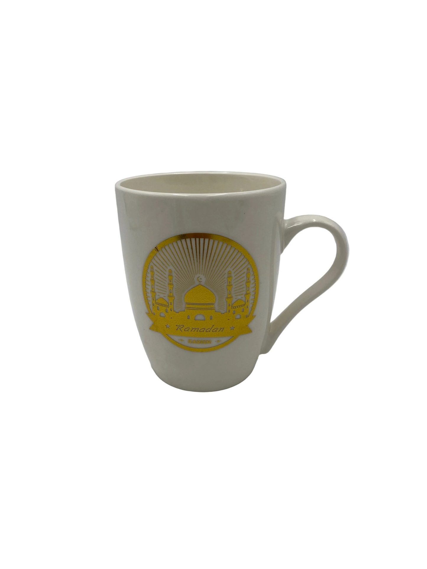 White & Gold Ramadan  Porcelain Mug