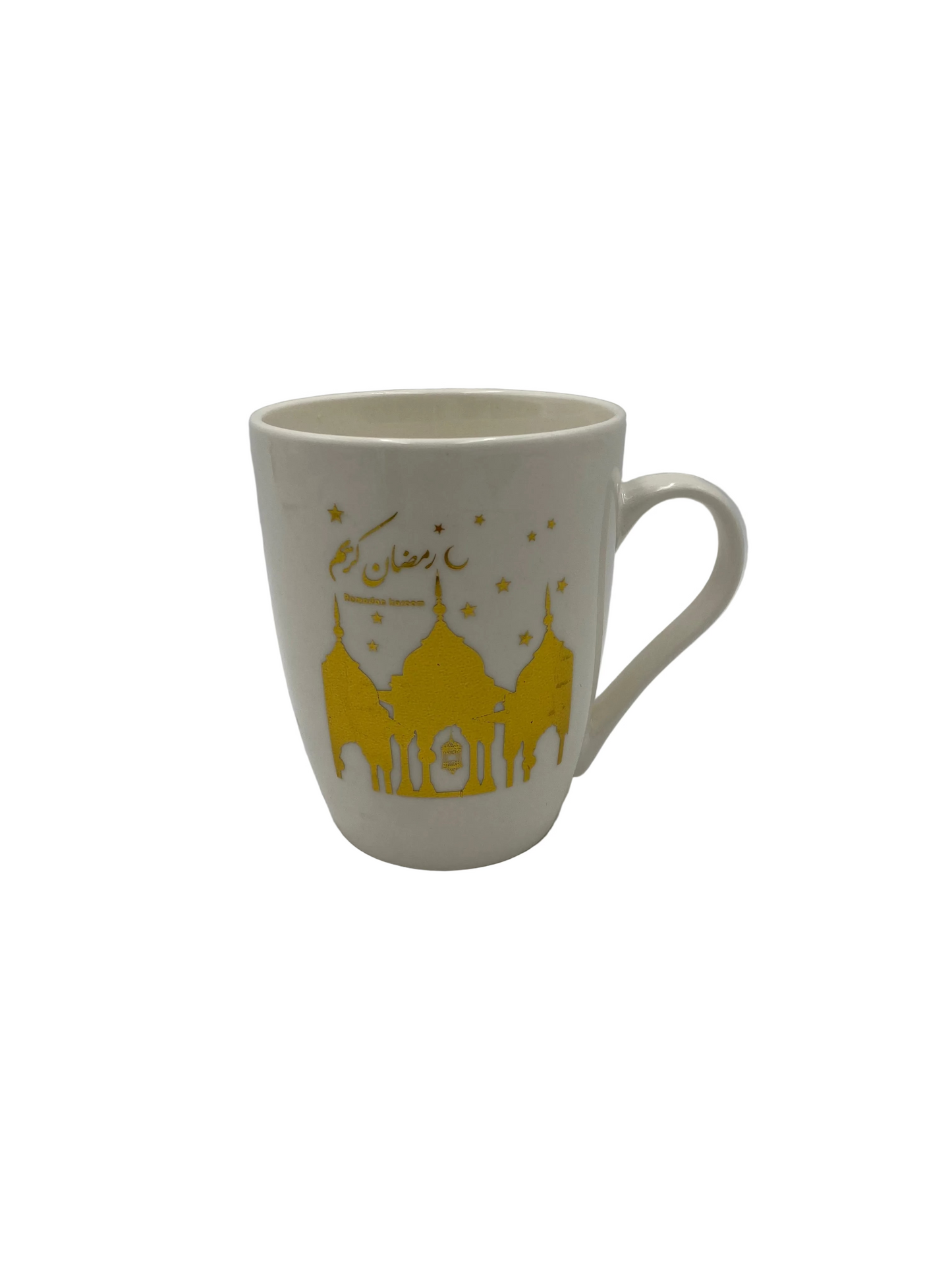 White & Gold Ramadan  Porcelain Mug