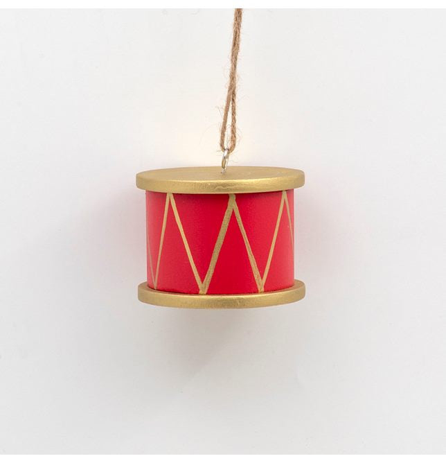 Ramdan Decoration Wood Drum With Hanger
