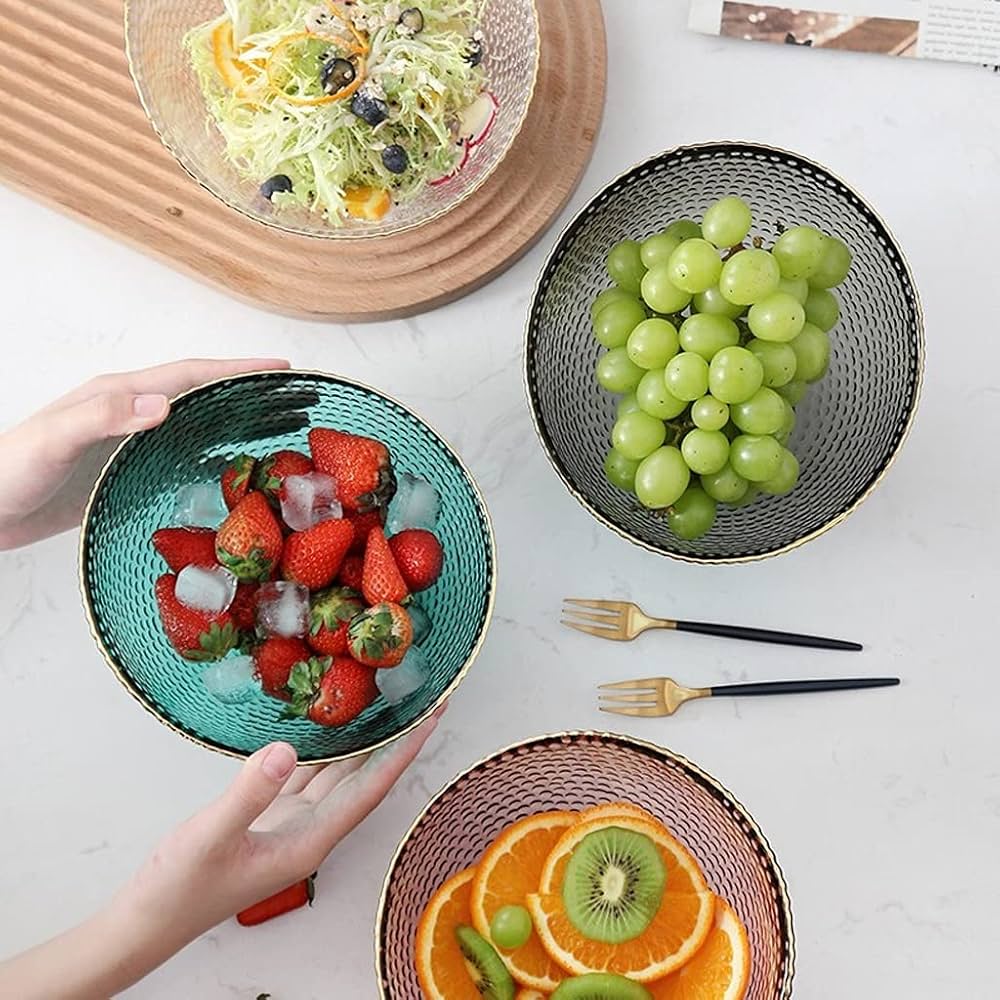 Glass Salad Bowl