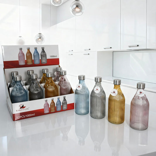 1000 ML Glass Water Bottle