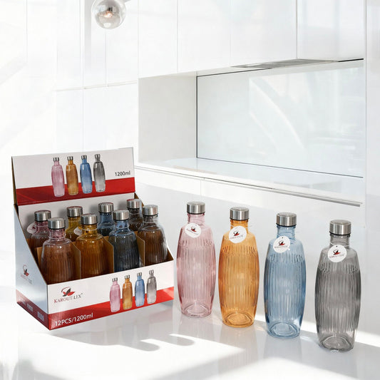 1200 ML Glass Water Bottle