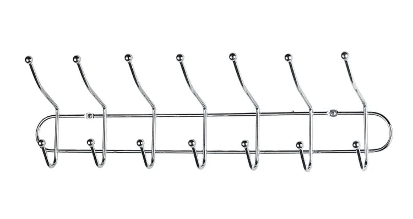 6 Double Hooks/ Stainless Steel Door Hanger