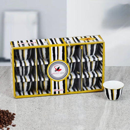 Havana, 12 Pcs Arabic Coffee Cups Set