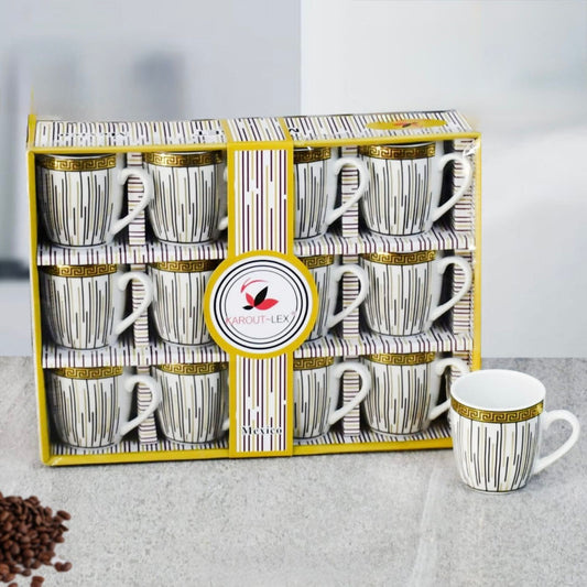 Mexico, 12 Pcs Tea Mugs Set