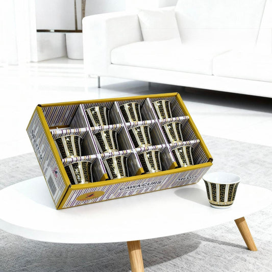 Mexico, 12 Pcs Arabic Coffee Cups Set