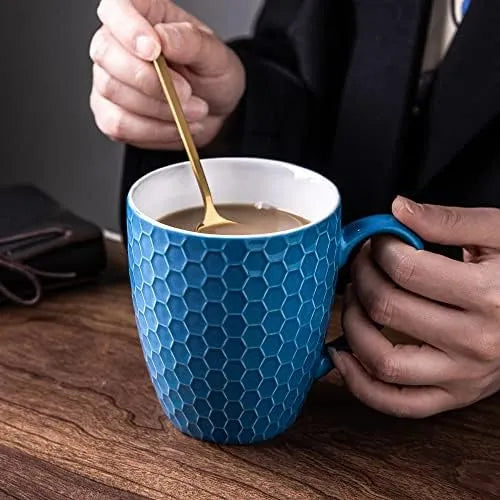Blue- Porcelain Mug