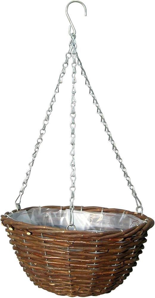 Rattan Hanging Basket