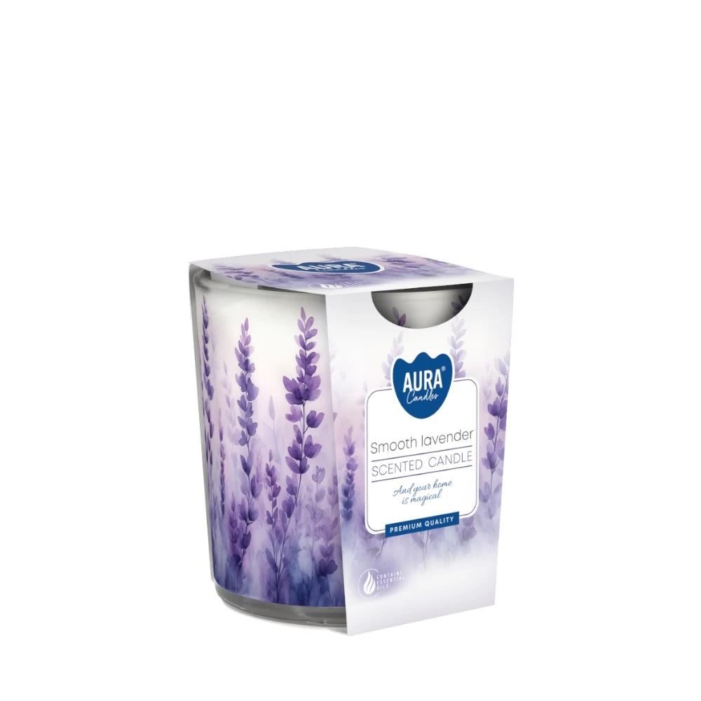 Aura, Glass Scented Candle