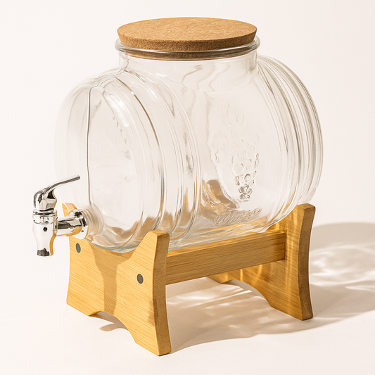 Glass Beverage Dispenser