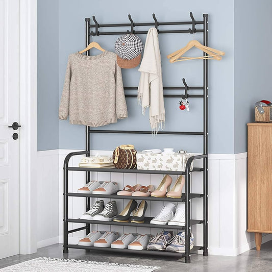 4 Tier - Multifunctional Shoe & Hat Rack