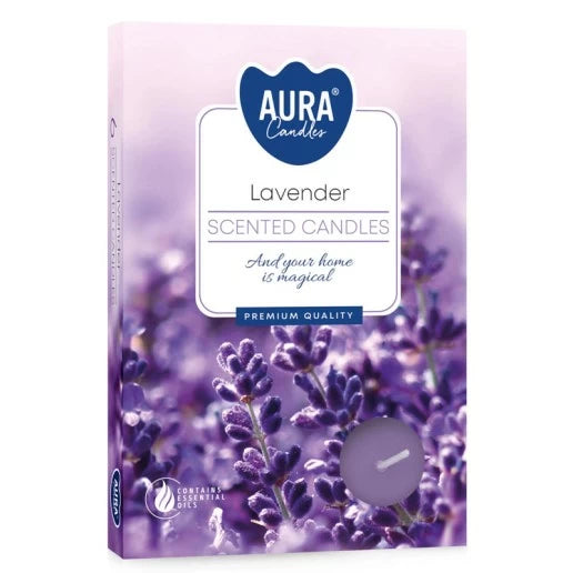 Aura ,6 pcs Scented Candles